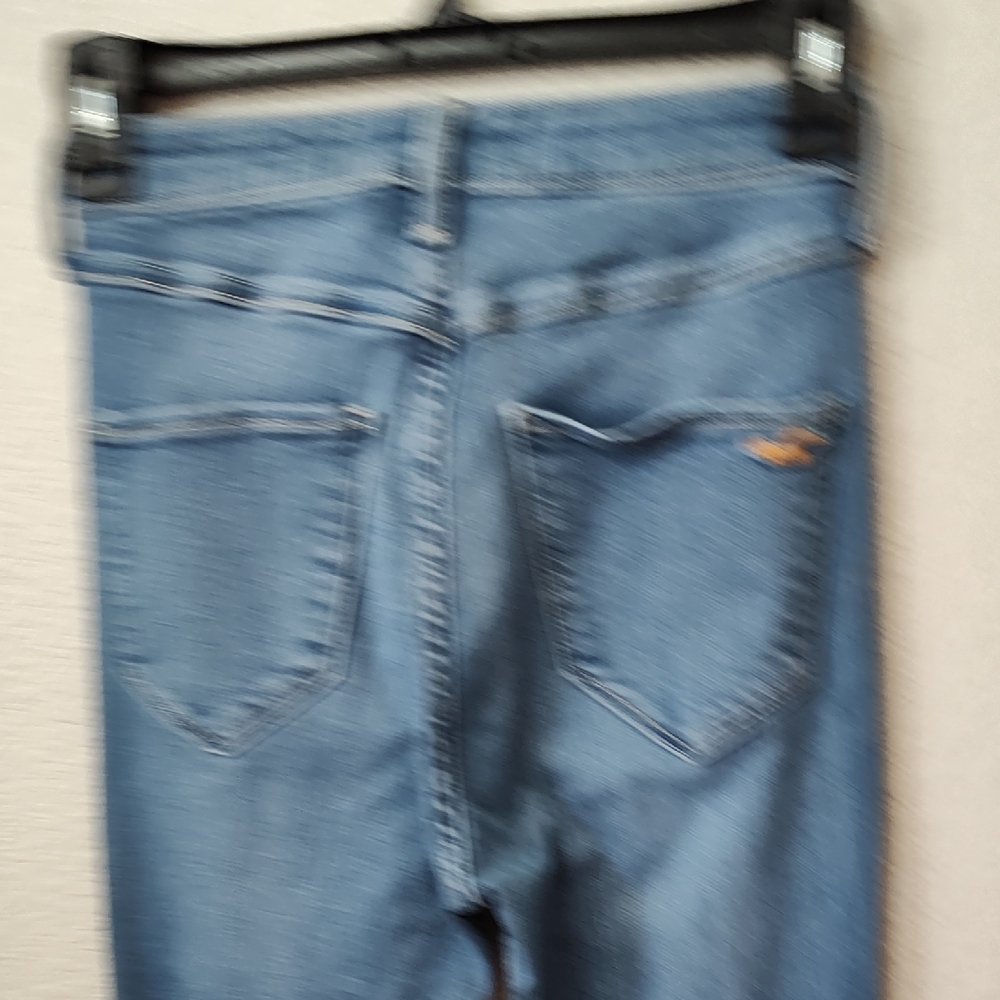*Hollister Ultra High-Rise Jean Leggings Stretch Blue Denim Skinny Jeans Size 25 - Picture 5 of 6